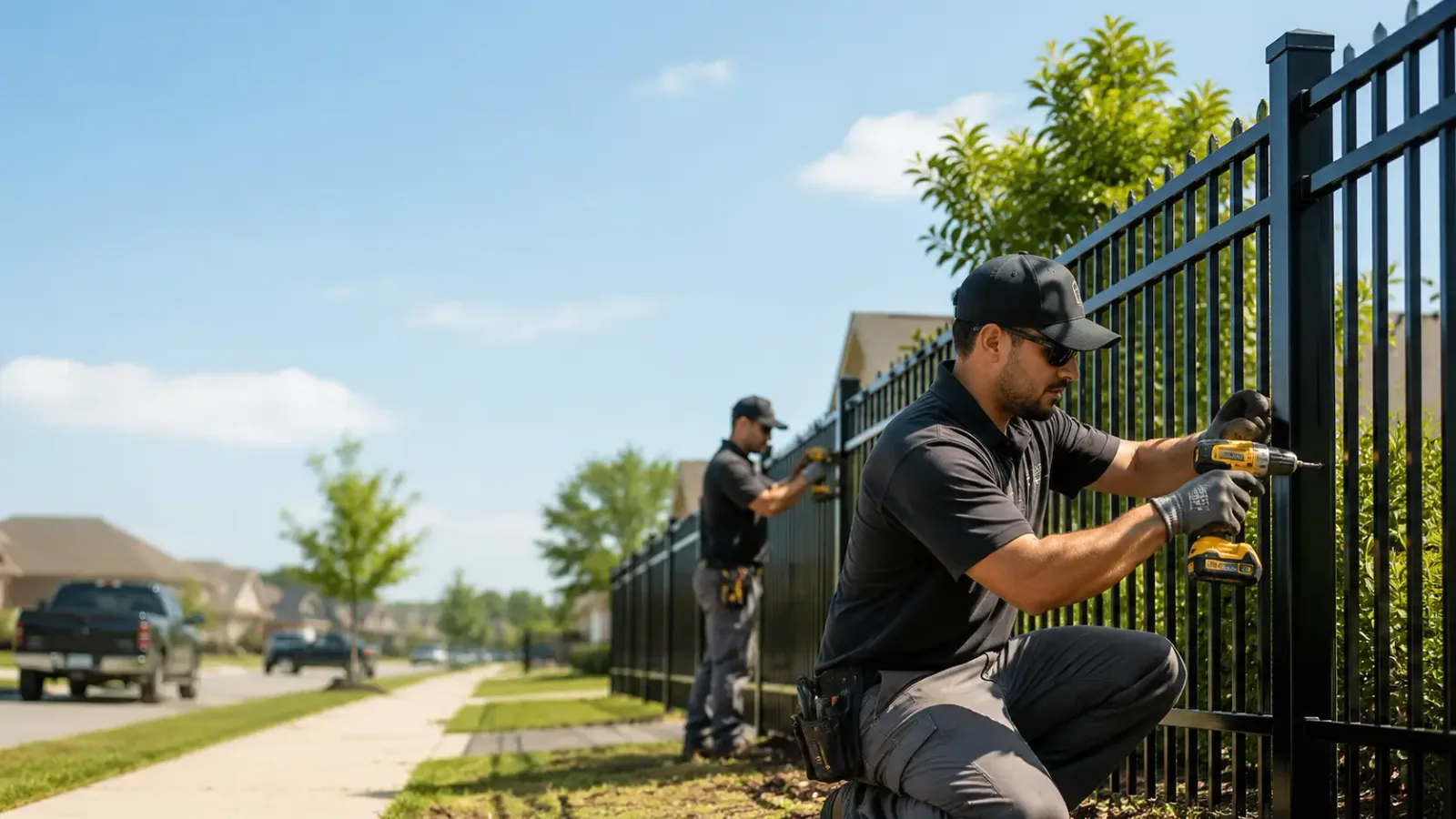 Metal Fence Installation in Randolph, MS
